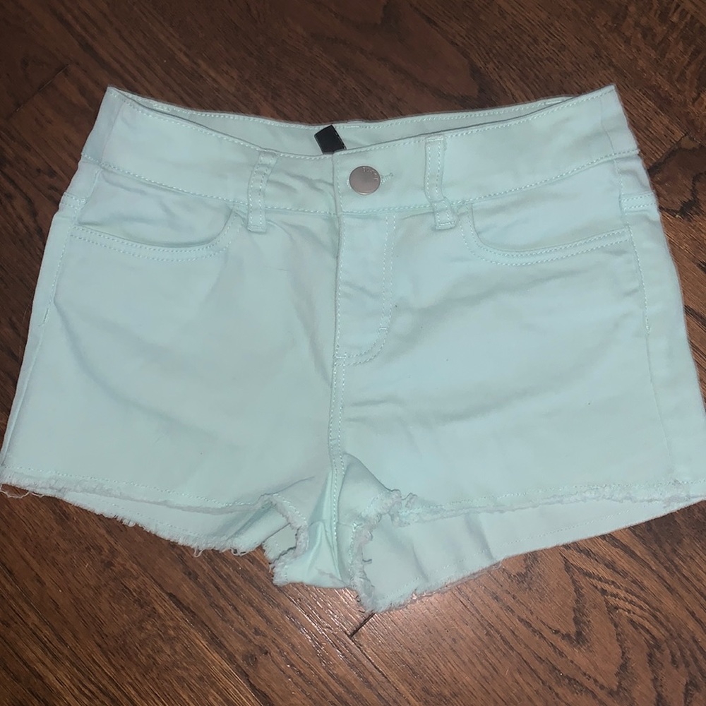 H&M light blue shorts
